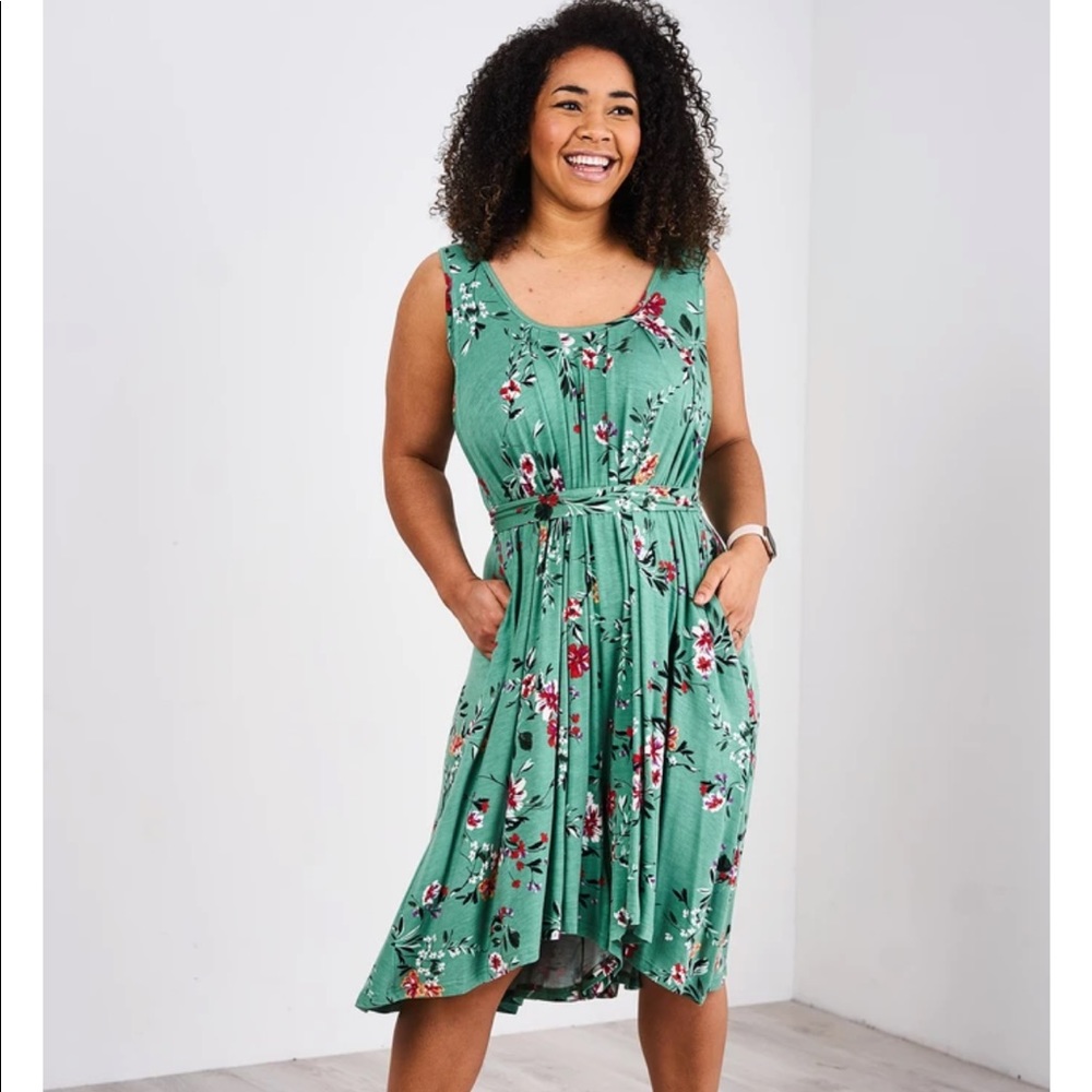 Latched Mama Fern Romper (Plus Sized)